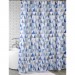 Купить Штора 180х180 для ванной TRIANGULAR SCRAWL (blue) ch-21260/0 в Брянске в Интернет-магазине Remont Doma