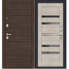Дверь металлическая Porta S 4.П30 Brownie/Cappuccino Veralinga 880*2050 правая Россия