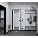 Купить Дверь металлическая 7,5 см Флорида Зеркало 960*2050 левая в Брянске в Интернет-магазине Remont Doma