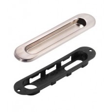 Комплект ручек-купе ITAROS для раздвижных дверей белый никель SN