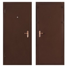 Дверь ПРОФИ PRO BMD-2060/860/ L металл/металл антик медь