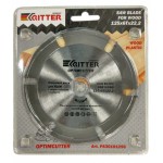 Пильный диск для УШМ Ritter "Optimcutter" 125*22,2 (дерево, пластик, гипсокартон)
