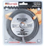 Пильный диск для УШМ Ritter "Speedcutter" 125*22,2 (дерево, пластик, гипсокартон)