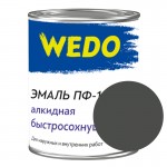 Эмаль ПФ-115 "WEDO" серый 0,8 кг