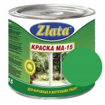 <span class='first-world'>Краска</span> МА-15 зеленая 5,5 кг "Zlata" Азов