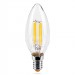 Светодиодная лампа FILAMENT 25SCFT7E14 свеча 7Вт 4000K Е14 купить недорого в Брянске