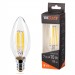 Купить Светодиодная лампа FILAMENT 25SCFT7E14 свеча 7Вт 4000K Е14 в Брянске в Интернет-магазине Remont Doma