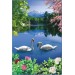 Купить Декоративное панно Лебединое озеро 134х196 (4л) в Брянске в Интернет-магазине Remont Doma