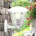 Садово-парковый светильник НБУ 07-40-003 Дели 1 белый 6 гранный настенный IP44 Е27 max40Вт купить недорого в Брянске
