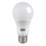 Лампа светодиодная Eco 15Вт A60 грушевидная 230В 3000К тепл.бел. E27 IEK LLE-A60-15-230-30-E27