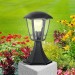 Садово-парковый светильник НТУ 07-40-003 Валенсия 1 черный 6 гранный напольный IP44 Е27 max40Вт купить недорого в Брянске