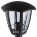 Садово-парковый светильник НТУ 07-40-004 Валенсия 3 черный 6 гранный напольный IP44 Е27 max40Вт купить недорого в Брянске