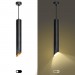 Купить Светильник подвесной (подвес) PL 17 BK MR16/GU10, черный, потолочный, цилиндр в Брянске в Интернет-магазине Remont Doma