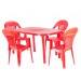 Кресло пластиковое "Фламинго" красное купить недорого в Брянске