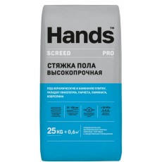 Ровнитель (основа) для пола "Hands" Screed PRO 25кг (20-200мм) /64