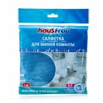 Салфетка из микрофибры для ванной комнаты, повышенной впитываемости Haus Frau 1 шт